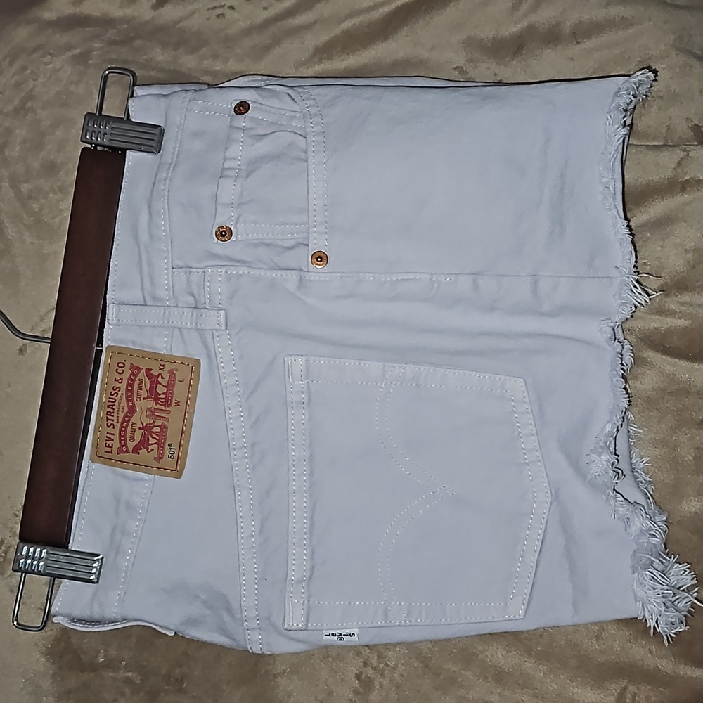 Levi lilac Button fly 501 size womens 30